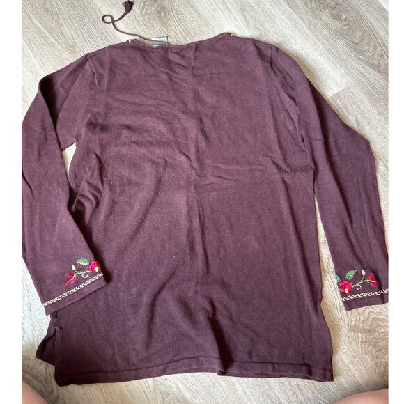 Vintage 90s Victoria Jones Cardigan size small - Picture 7 of 7